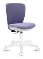 Topstar Kinder Bürostuhl Sitness HomeS'Cool, Flieder - Produkttyp: Bürostuhl - Material Bezug: Polyester - Armlehnen: Nein - Material Fuss: Kunststoff - Rückenart: Polsterrücken - Rollenart: Teppichbodenrollen