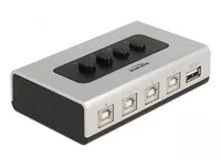 DeLOCK Switch USB 2.0 with 4 x Type-B female to 1 x Type-A female manual bidirectional