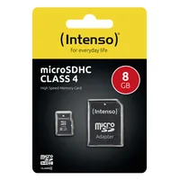 Intenso 3403460 memoria flash 8 GB SDHC Classe 4