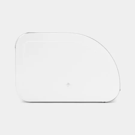 Brabantia Klappbrotkasten Front rund, weiss, medium