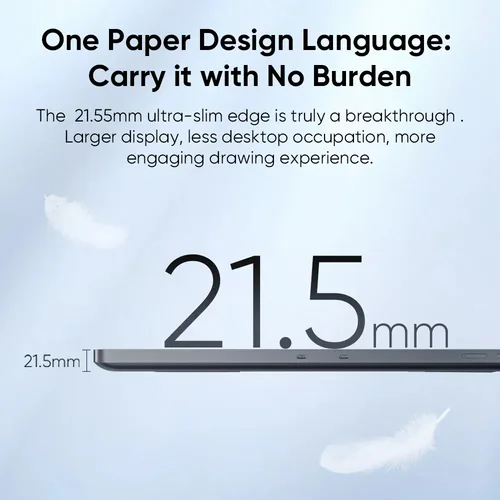 XP-PEN Grafiktablet Artist Pro 19 Gen. 2 - Stromversorgung: Netzbetrieb - Aktive Arbeitsfläche: 409 mm x 230 mm - Anzahl Druckstufen: 16384 × - Detailfarbe: Schwarz - Schnittstellen: USB Typ C - Display vorhanden: Ja