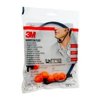 3M Gehörschutz 1310 inkl. 4 Ersatzstöpsel - Zielgruppe: Unisex - Typ: Pfropfen - Detailfarbe: Gelb - Blau - Grössensystem: EU - Grössentyp: Normalgrösse - Grösse: Standard