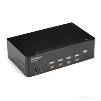 STARTECH.COM KVM Switch HDMI 4 Port - 4K 30 Hz - KVM Extender fr HDMI - KVM HDMI Umschalter