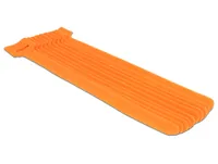 DELOCK Kabelbinder Klettverschluss 200mm 10Stk orange