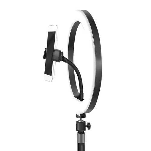 Logilink Smartphone-Ringlicht-Stativ m. Fernauslöser,DM 25cm