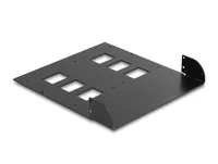 Delock Einbaurahmen 2.5 - Platzbedarf: 1x 5.25 - Anzahl Schubladen: 1 - Schnittstellen: Keine - Laufwerk Formfaktor: 2.5