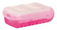 HAN Karteibox Croco A8, Pink - Medienformat: Visitenkarten - Material: Kunststoff - Detailfarbe: Pink