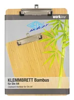 WEDO Klemmbrett A4 Bambus braun