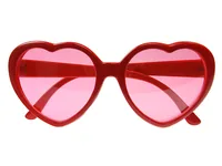 Partydeco Partybrille Herz 14 x 6 x 13 cm, Rot - Packungsgrösse: 1 Stück - Produkttyp: Partybrille - Material: Polycarbonat (PC) - Detailfarbe: Rot - Motto: Liebe