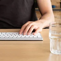 R-GO COMPACT BREAK ERGONOMIC KEYBOARD AZERTY (FR) BLUETOOTH W