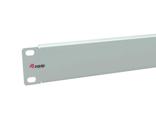 Equip 10" Blank Panel, 1U, Light Grey