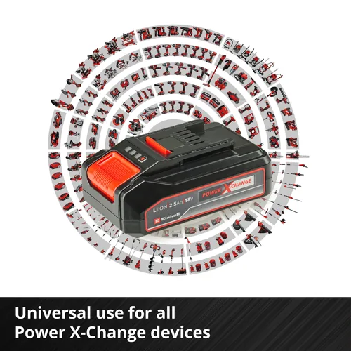 Einhell Starter Kit 18V 2,5 Ah Power X-Change