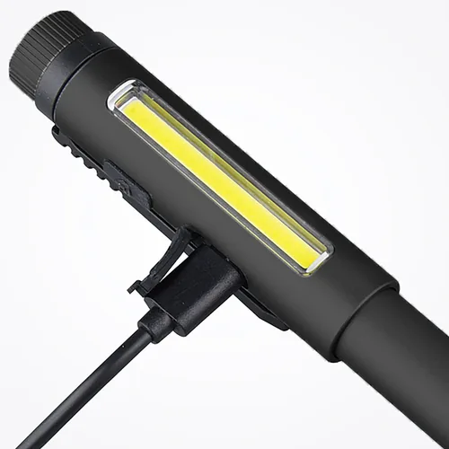 STEFFEN Handleuchte LED Worklight 65 00164 schwarz, Akku, 1W
