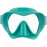 CRESSI Tauchmaske F1 Türkis - Detailfarbe: Türkis - Zielgruppe: Unisex - Produkttyp: Tauchmasken - Material: Glas - Silikon - Schuhgrösse (EU): Keine