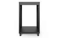 DIGITUS Universal 19-Zoll Equipment Rack mit Rollen, 16HE