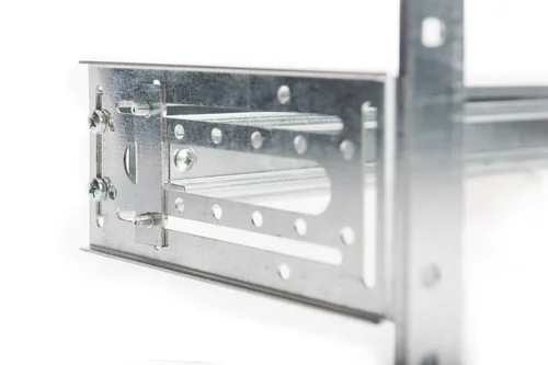 Digitus 482.6 mm (19") rack-mount DIN rail panel, 4U