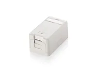 Equip 1-Port Keystone Jack Surface Mount Box