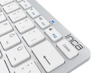 INCA Tastatur IBK-569BT BT 3.0 ultradünn, Multimedia, 10m si retail
