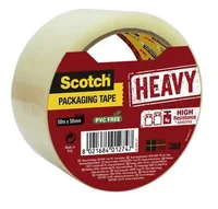 Scotch Klebeband Extra Resistant 50 mm x 50 m, Transparent - Breite: 50 mm - Länge: 50 m - Verpackungseinheit: 1 Stück - Detailfarbe: Transparent - Klebehaftung: Extra stark - Art: Verpackungsband - Paketband