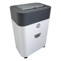 HP Aktenvernichter One Shredder Auto 100 CC, Sicherheitsstufe 4 - Vernichtbare Aktentypen: Büroklammern - Heftklammern - Papier - Schnittart: Partikelschnitt - Sicherheitsstufe: 4 - Schnittausgabe: 4.3 mm x 12 mm - Blattkapazität: 100 Seiten - Zufuhrautom