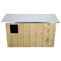 Esschert Design Schleiereulenkasten - Tierart: Vogel - Produkttyp: Nistkasten - Detailfarbe: Beige - Grau