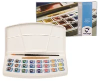 Van Gogh Aquarellfarbe Malkasten 24er-Set, Mehrfarbig - Art: Aquarellfarbe - Detailfarbe: Mehrfarbig - Set: Ja - Verpackungseinheit: 24 Stück