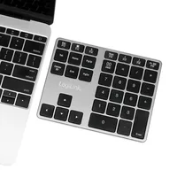 Logilink Keypad Bluetooth, mit 35 Tasten, ALU, Space grau
