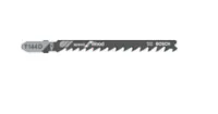 Bosch Professional Stichsägeblatt T 144 D Speed for Wood, 5 Stück - Zubehörtyp: Stichsägenaufsatz - Verpackungseinheit: 5 Stück - Für Material: Holz