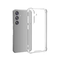 4smarts Hybrid Case Ibiza für Samsung Galaxy S24+ - Farbe: Transparent - Fallsicher: Nein - Kompatible Hersteller: Samsung - Detailfarbe: Transparent - Mobiltelefon Kompatibilität: Galaxy S24+ - Material: Polycarbonat (PC) - Thermoplastisches Polyurethan 