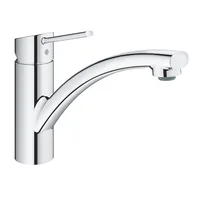 GROHE Einhebel-Spültischmischer Swift G3/8 - Montage: Einlochmontage - Produktfamilie: Swift - Ausziehbare Brause: Nein - Ausführung: Einhebelmischer - Anschlussmass: G3/8 - Anschlussart: Hochdruckarmatur (2 Anschlüsse)