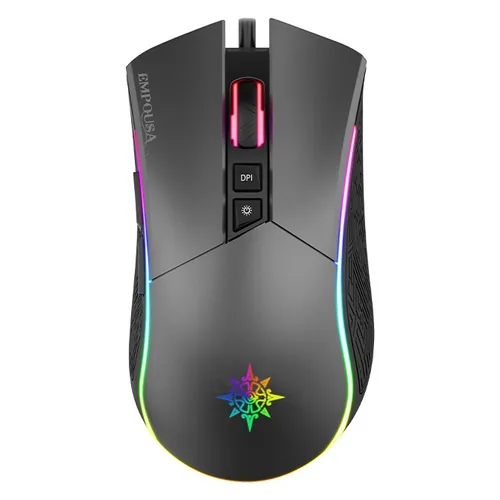 INCA Gaming Maus IMG-GT19 4800 DPI, RGB, 7 Tasten, USB, SW retail