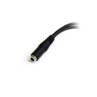 StarTech.com 3,5mm Audio Klinke Y Kabel - Headset Splitter