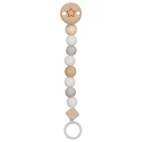 Goki Nuggikette Stern Grau - Detailfarbe: Grau - Nature