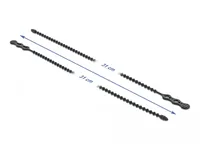 DeLOCK 18967 cable tie Beaded cable tie Polyamide Black 10 pc(s)