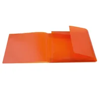HERMA Sammelmappe A4 PP transluzent Orange - Typ: Zeichenmappe - Ausstattung: Dokumentenfach - Detailfarbe: Orange - Material: Polypropylen (PP)