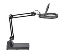 MAUL LED Lupenleuchte Viso mit Standfuß schwarz