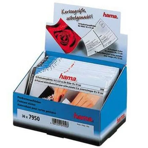 1x10 Hama Postkartenaufkleber 10x15                       7950
