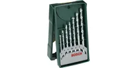 Bosch Steinbohrer-Set Mini-X-Line, 7-teilig - Set: Ja - Für Material: Stein - Bohrerschaft: Zylinderschaft - Bohrertyp: Stein- und Betonbohrer-Set - Bohrlochdurchmesser: 3 mm - 7 mm - 5 mm - 8 mm - 4 mm - 6 mm - 5.5 mm