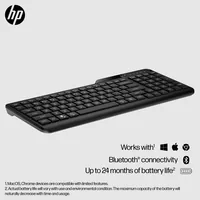 HP 460 Multi-Device Bluetooth Keyboard Tastatur Haus Schwarz
