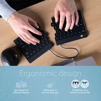 R-Go Tools RGOSBUSWLBL keyboard Office US English