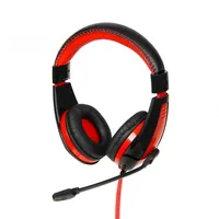 Headphones with microphone I-Box HPI 1528 MV black