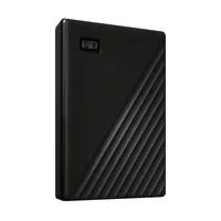 Western Digital Externe Festplatte My Passport 1 TB, Schwarz - Stromversorgung: Per Datenkabel - Speicherkapazität: 1 TB - Schnittstellen: USB 3.0