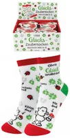 Sheepworld Socken Ohne Glück Grösse 36 - 40, waschbar (40 Grad) - Produkttyp Geschenke: Socken - Empfänger Geschenke: Für Kinder - Für Männer - Für Frauen - Anlass: Weihnachten - Geburtstag - Freundschaft - Fun - Muttertag - Vatertag - Valentinstag
