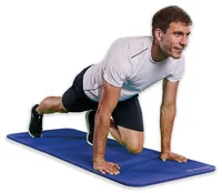 Schildkröt Fitness Fitnessmatte XL Blau - Breite: 80 cm - Eigenschaften: Keine Eigenschaft - Länge: 195 cm - Dicke: 1.5 cm - Farbe: Blau - Sportart: Fitness