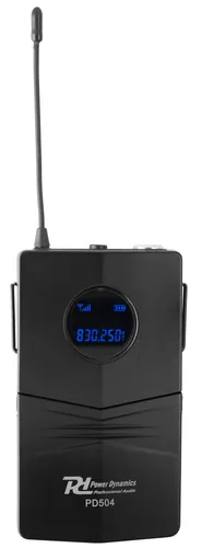 Power Dynamics Funksystem PD504BP - Wandlerprinzip: Dynamisch - Richtcharakteristik: Niere - Bauweise: Ansteckmikrofon - Headset - Taschensender - Anschlüsse: 3.5 mm Klinke - Signalverarbeitung: Digital - Betriebsart: Batteriebetrieb