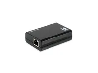 LevelOne PoE Splitter RJ45USB-C3.0 PD 1Gbps 50W schwarz