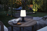 Paulmann Akku-Tischleuchte Solar LED Ilanga - Dimmbar: dimmbar - Lichtfarbe: Warmweiss - Zusätzliche Ausstattung: Ein/Aus-Schalter - Dimmer - Leuchtenfarbe: Anthrazit - Gesamtleistung: 2.1 W - Lampensockel: LED fest verbaut