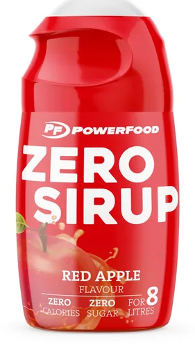 PowerFood One Zero Sirup 65 ml, Red Apple - Produktionsland: Deutschland - Anwendungszweck: Energie - Einnahme: Nicht relevant - Gewicht pro Einheit: 65 g - Verpackungseinheit: 1 Stück - Sportart: Fitness