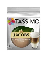 TASSIMO Kaffeekapseln T DISC Jacobs Latte Macchiato 40 Portionen - Entkoffeiniert: Nein - Produktionsland: Deutschland - Packungsgrösse: 40 Stück - Geschmacksrichtung: Keine - Getränkeart: Latte Macchiato - Kaffeeart: Tassimo