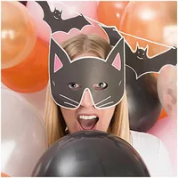 Rico Design Maske Halloween 6 Stück - Verpackungseinheit: 1 Stück - Detailfarbe: Mehrfarbig - Dekotyp: Maske